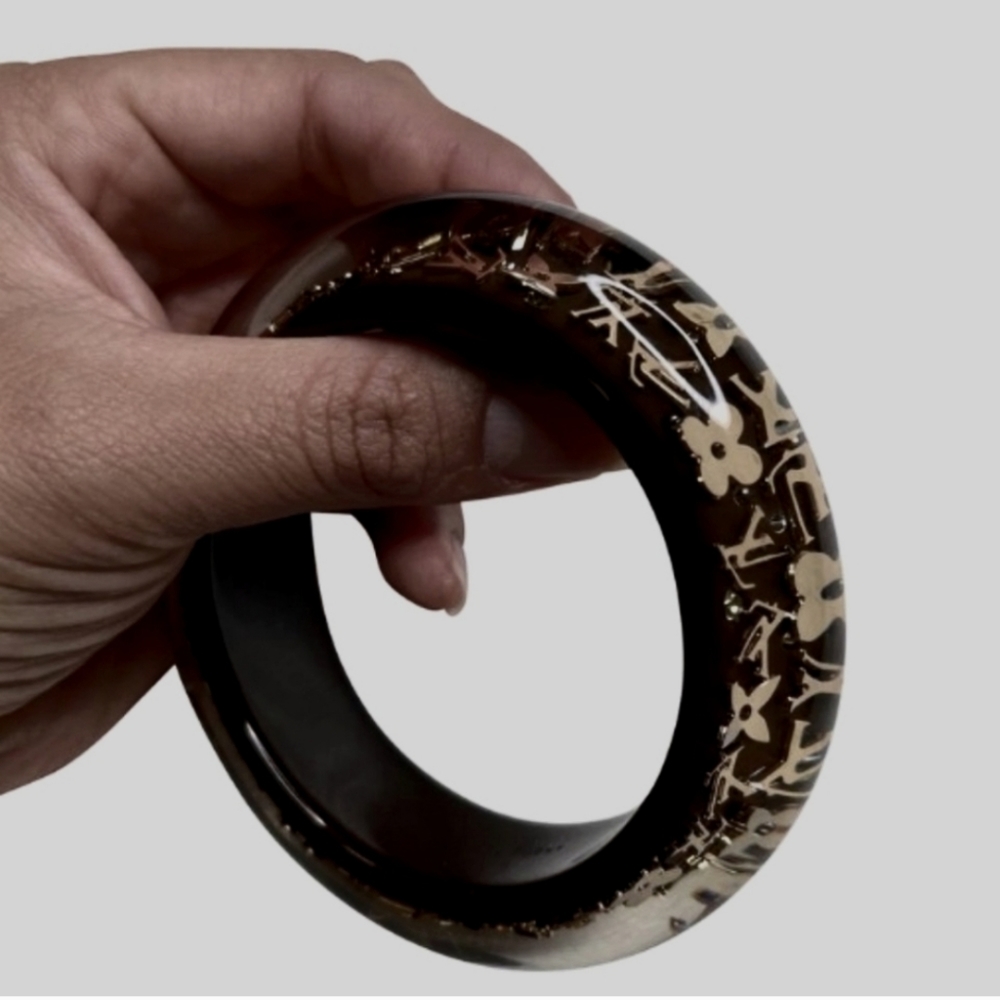 LOUIS VUITTON Inclusion GM bangle SWAROVSKI bracelet